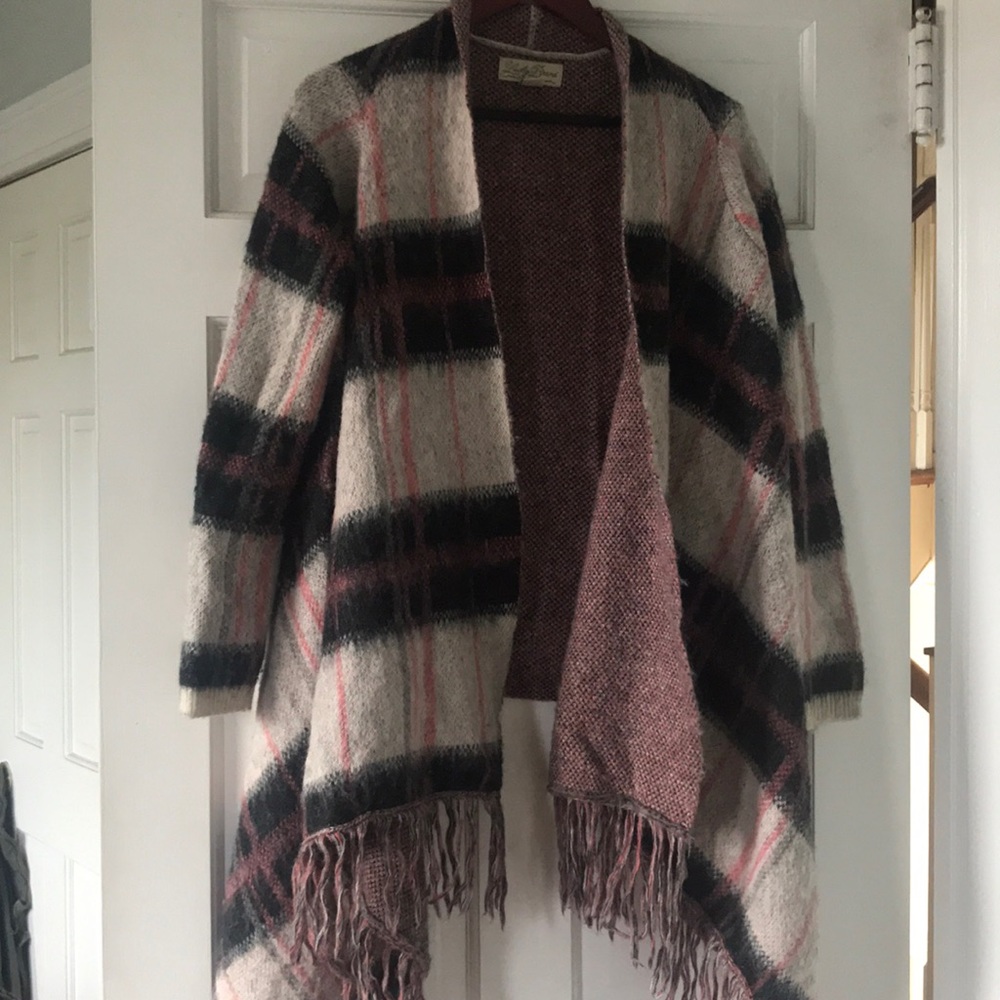 Lucky Brand blanket sweater